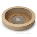 New bowl-shaped corrugated paper cat litter catnip